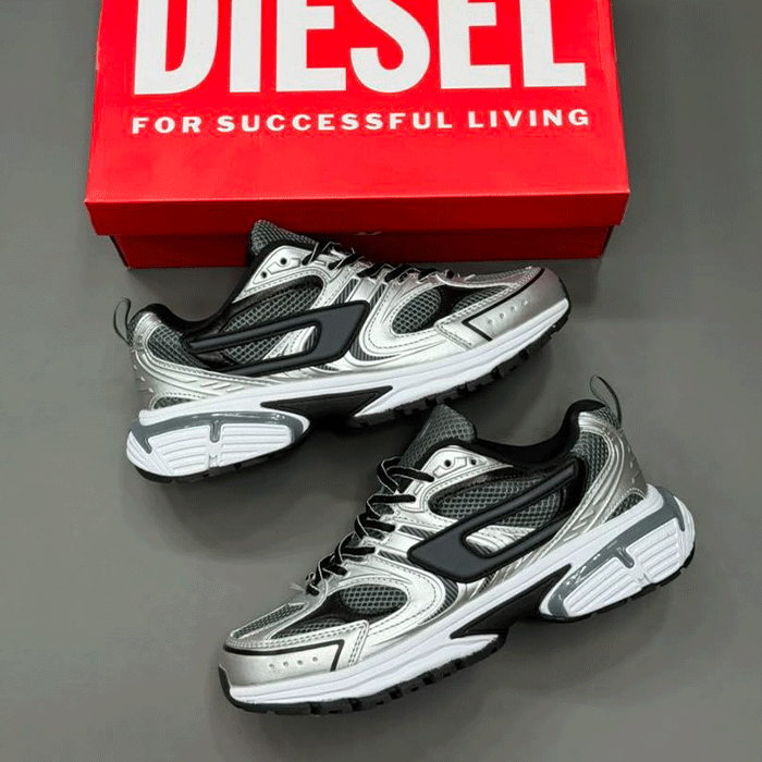 Diesel-casual-sneakers--Master-grade-quality کتونی روزمره دیزل کیفیت مستر ویتنام
