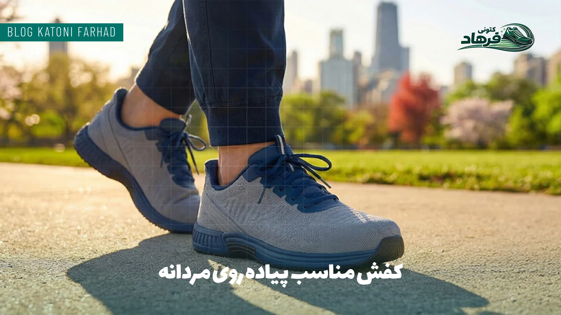 کفش مناسب پیاده ‌روی مردانه
