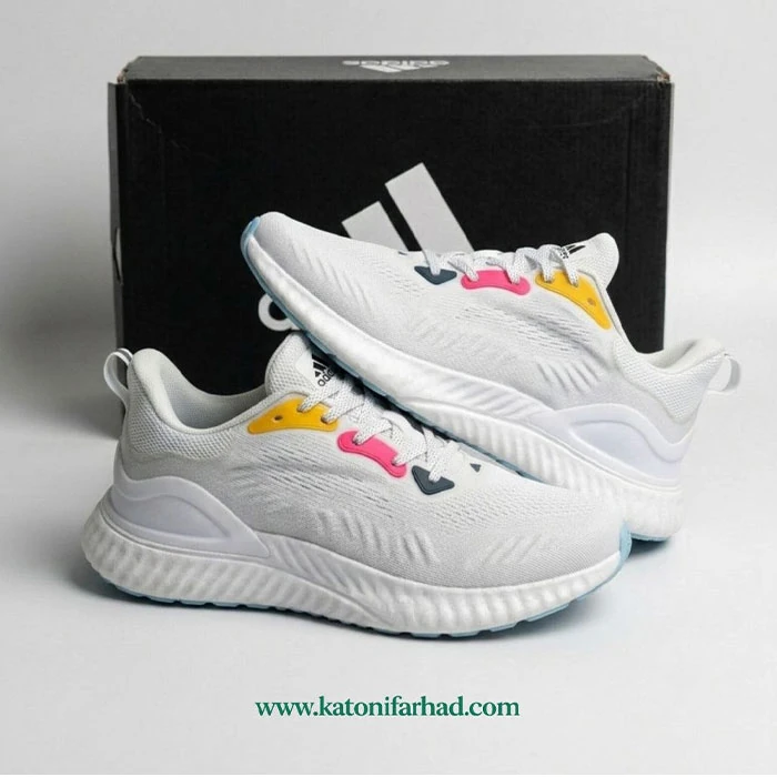 Adidas casual sneakers with Boost sole – Master Grade (Vietnam-made) (1) (2) کتونی روزمرگی آدیداس زیره بوست کیفیت مستر ویتنام