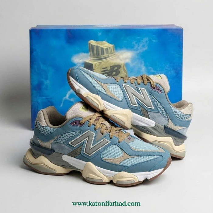 New Balance 9060 Casual Sneakers (Master Grade - Made in Vietnam) (1) (4) کتونی روزمرگی نیوبالانس 9060 مستر ویتنام