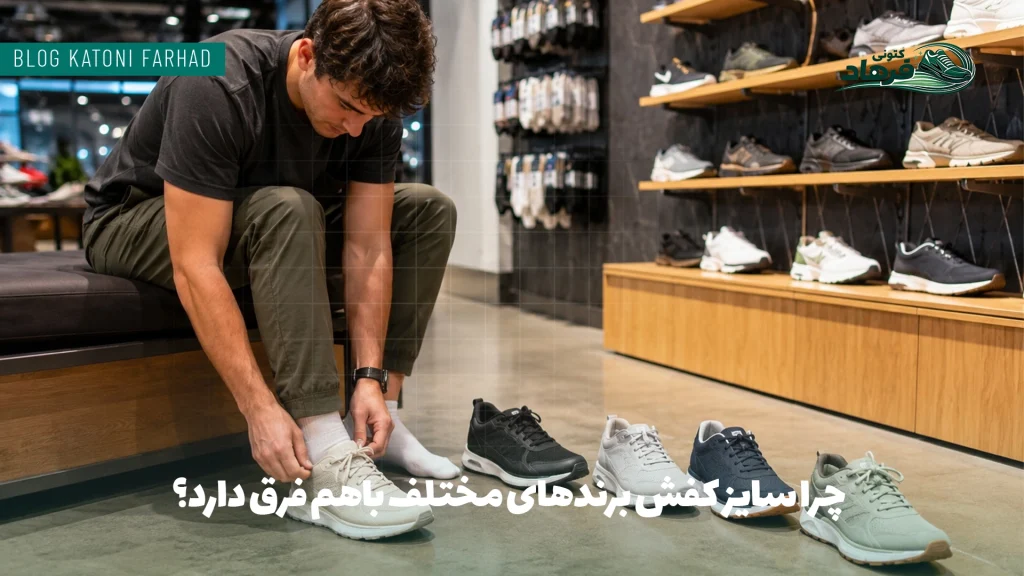 چرا سایز کفش برندهای مختلف باهم فرق دارد؟